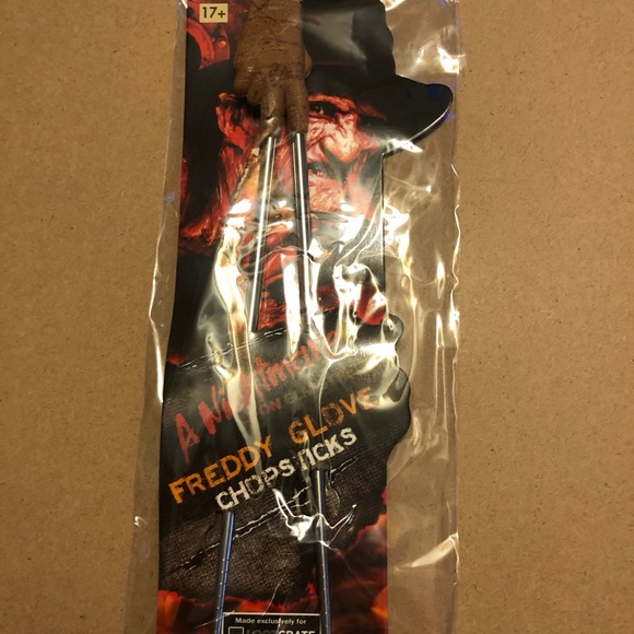 Freddy Kruger Chop Sitcks NWT - Picture 4 of 4